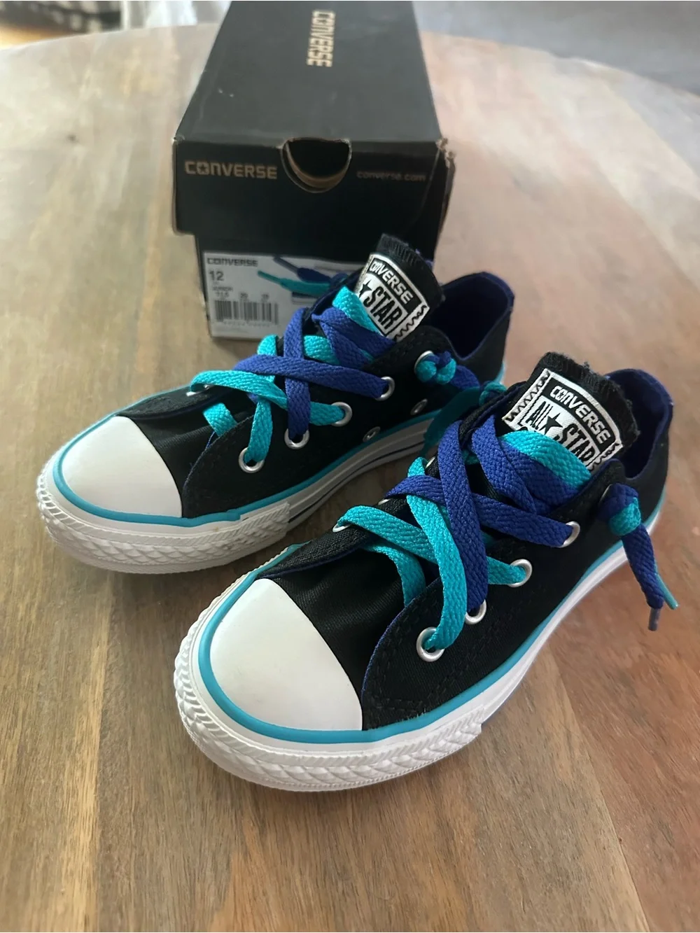 New in Box Converse CT Kriss Kross Black low top sneakers Sz 12